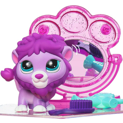 Игрушка-фигурка Littlest Pet Shop Стиль Собираемся со Львом Hasbro 01078_LPS 1
